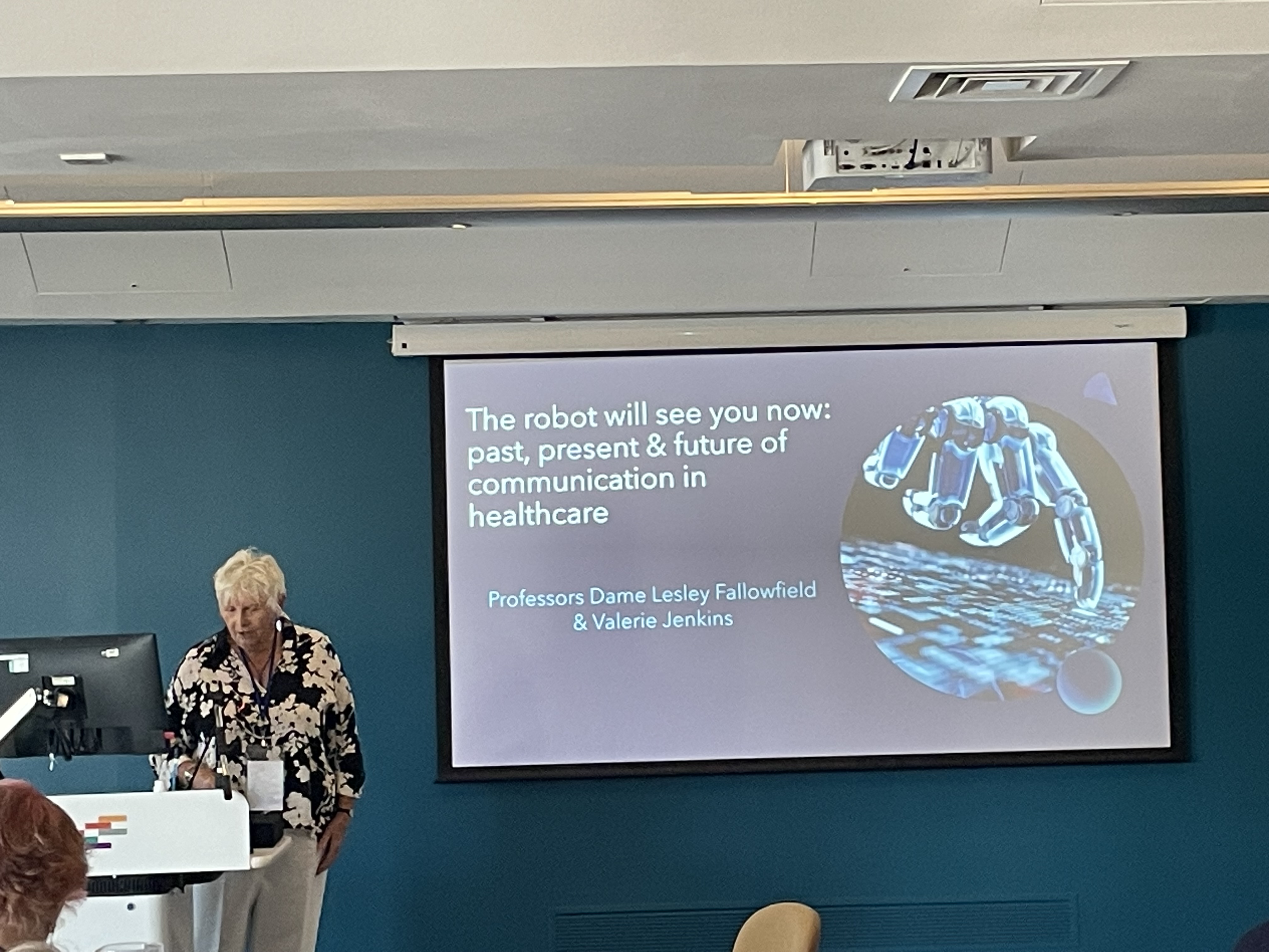 Professor Fallowfield's presentation